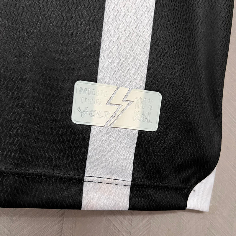 Camisa Figueirense 2025 Umbro - Preta e Branca