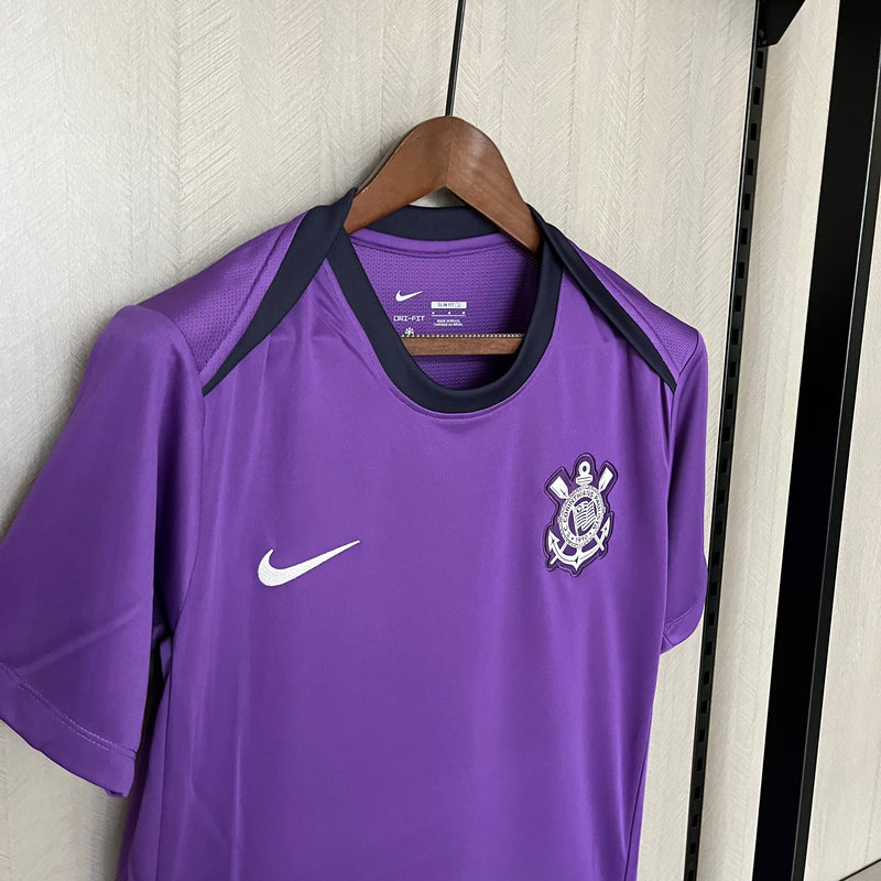 Camisa Corinthians Treino 2025 Nike - Roxa