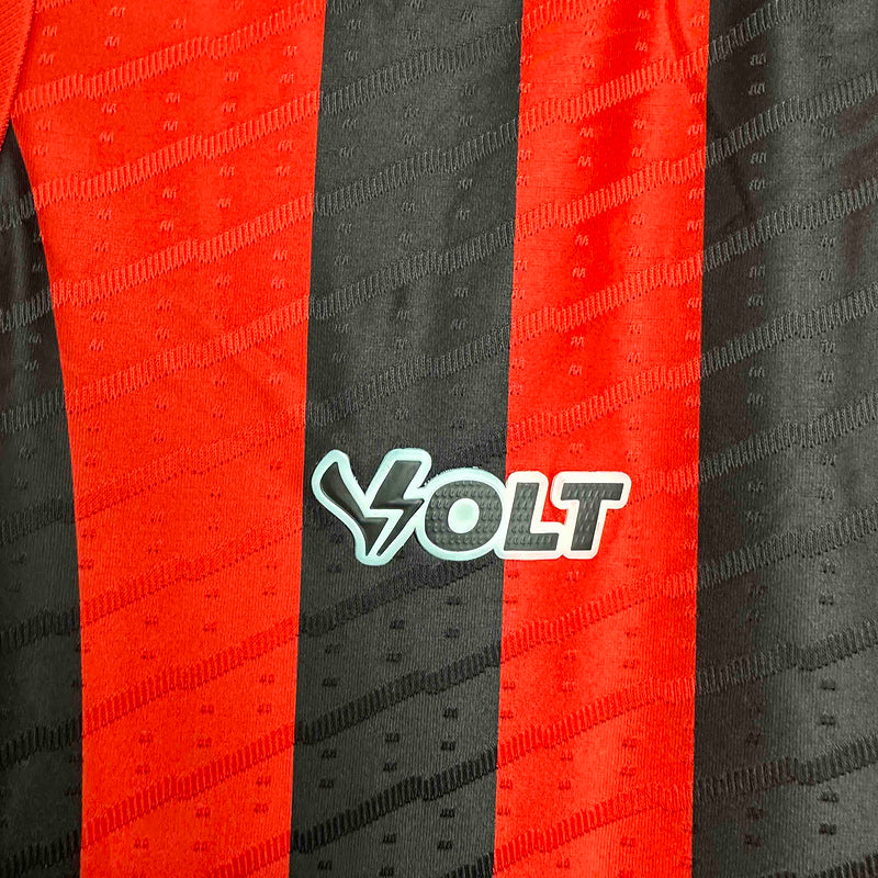 Camisa Vitória Feminina 2025 Volt - Rubro Negra