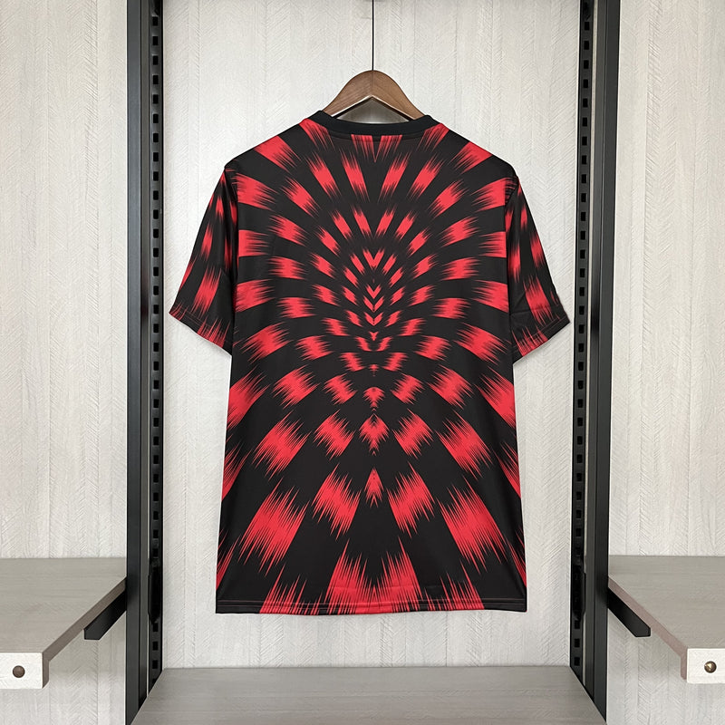 Camisa Flamengo Pré Jogo 2025 Adidas - Rubro Negro