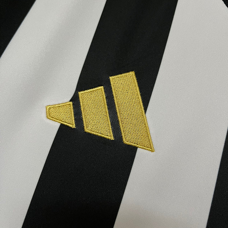 Camisa Atlético MG 2025 Adidas - Preta e Branca