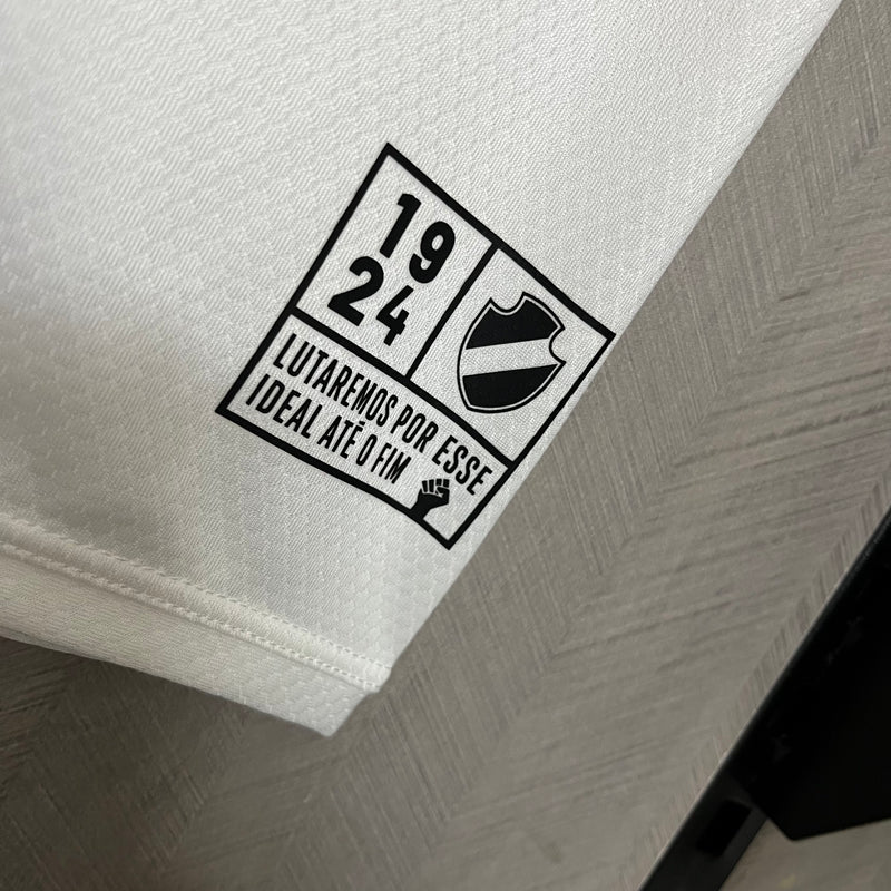 Camisa Vasco da Gama Consciência Negra 2024 Kappa - Branca