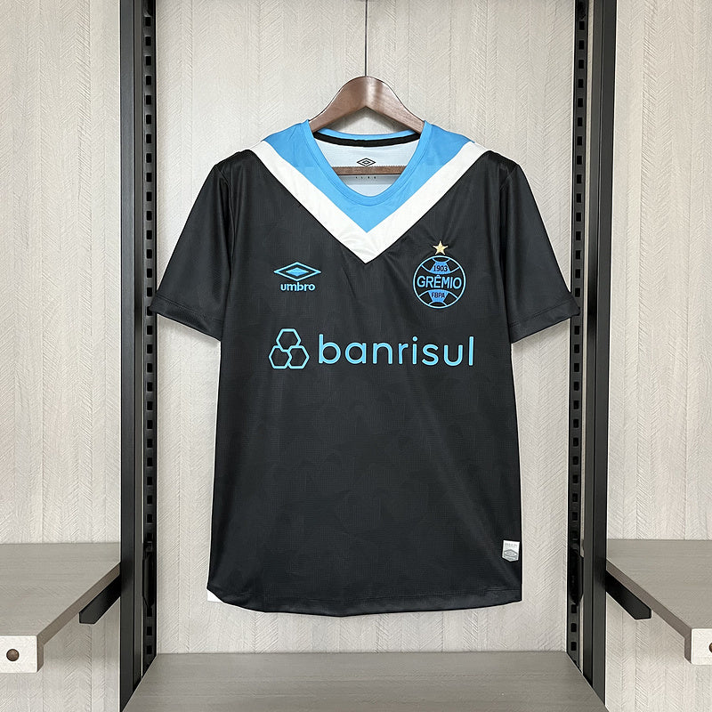 Camisa Grêmio III 2024 Umbro - Preta