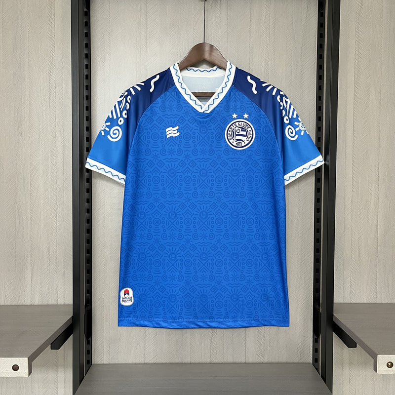 Camisa Bahia Consciência Negra 2024 Esquadrão - Azul