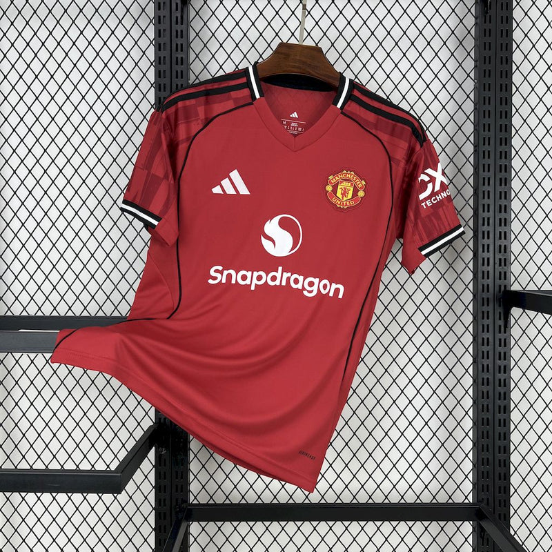 Camisa Manchester United 25/26 Adidas - Vermelha