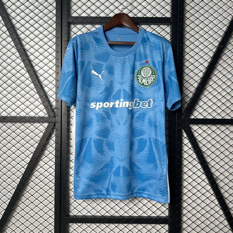 Camisa Palmeiras Goleiro 2025 Puma - Azul
