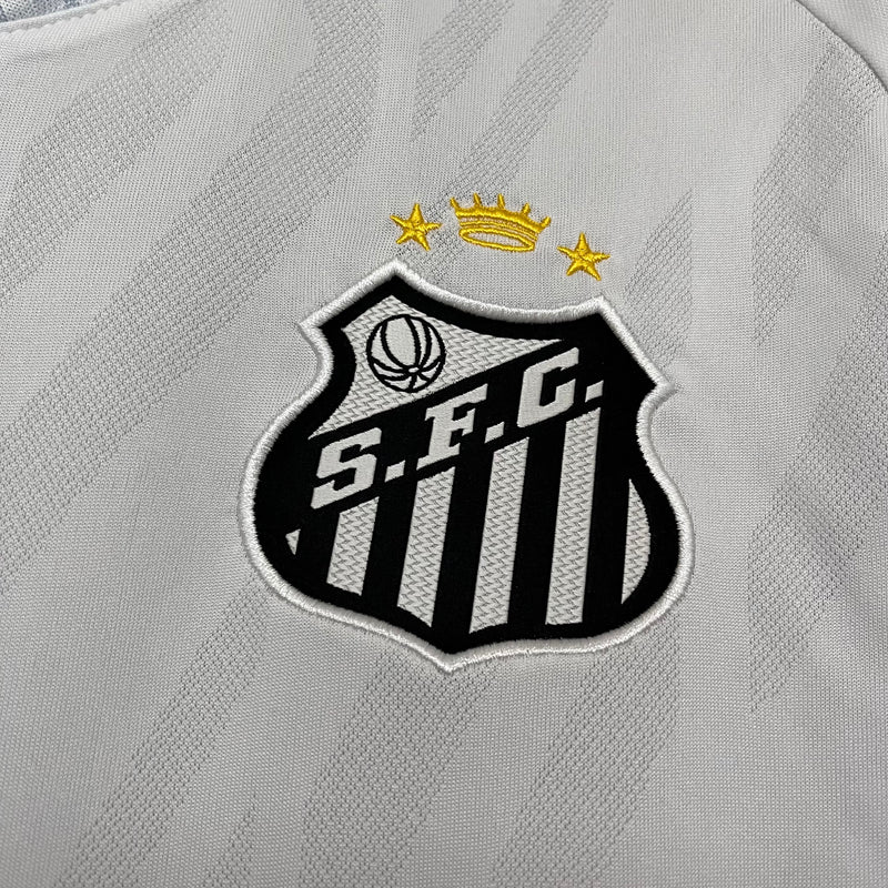 Camisa Santos Feminina 2025 Umbro - Branca