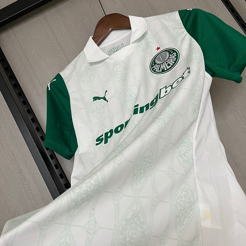 Camisa Palmeiras Feminina 2025 Puma - Branca