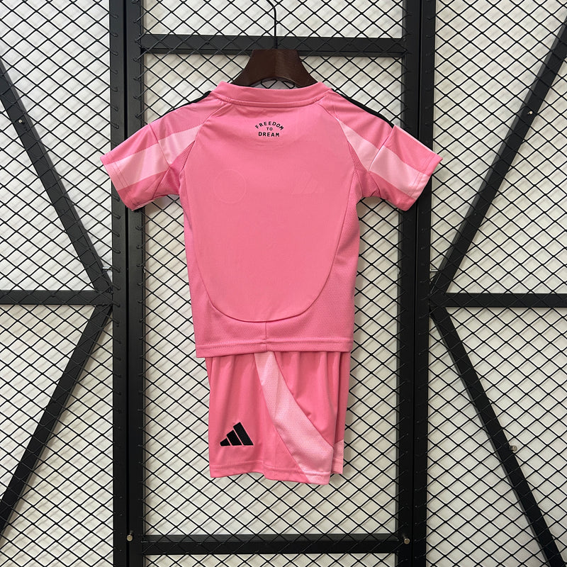 Kit Infantil Inter Miami 25/26 Adidas - Rosa