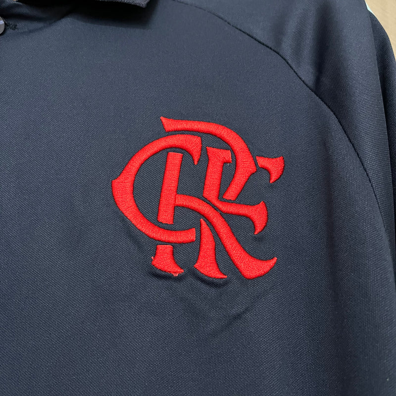 Camisa Flamengo Polo 2025 Adidas - Azul Escuro