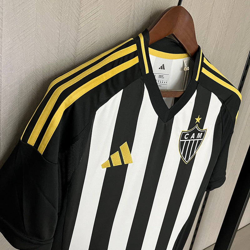 Camisa Atlético MG 2025 Adidas - Preta e Branca