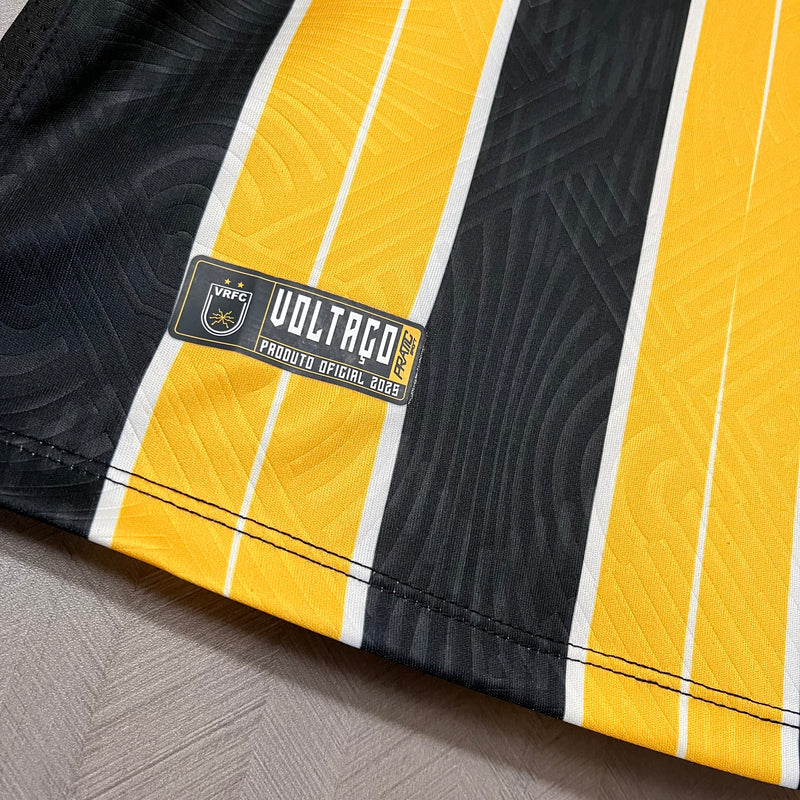 Camisa Volta Redonda 2025 Pratic - Preto e Amarelo