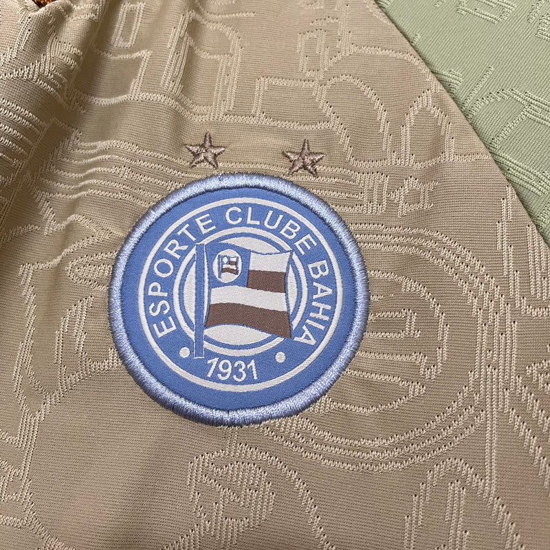 Camisa Bahia Feminina 24/25 Esquadrão - Bege