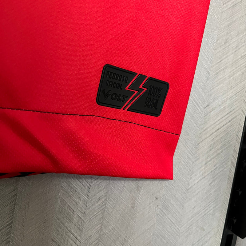 Camisa Vitória 2025 Volt Copa de Nordeste - Vermelha e Preta