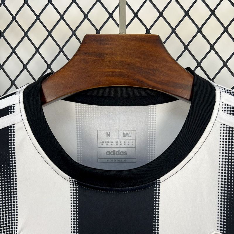 Camisa Newcastle United  25/26 Adidas - Preto e Branco