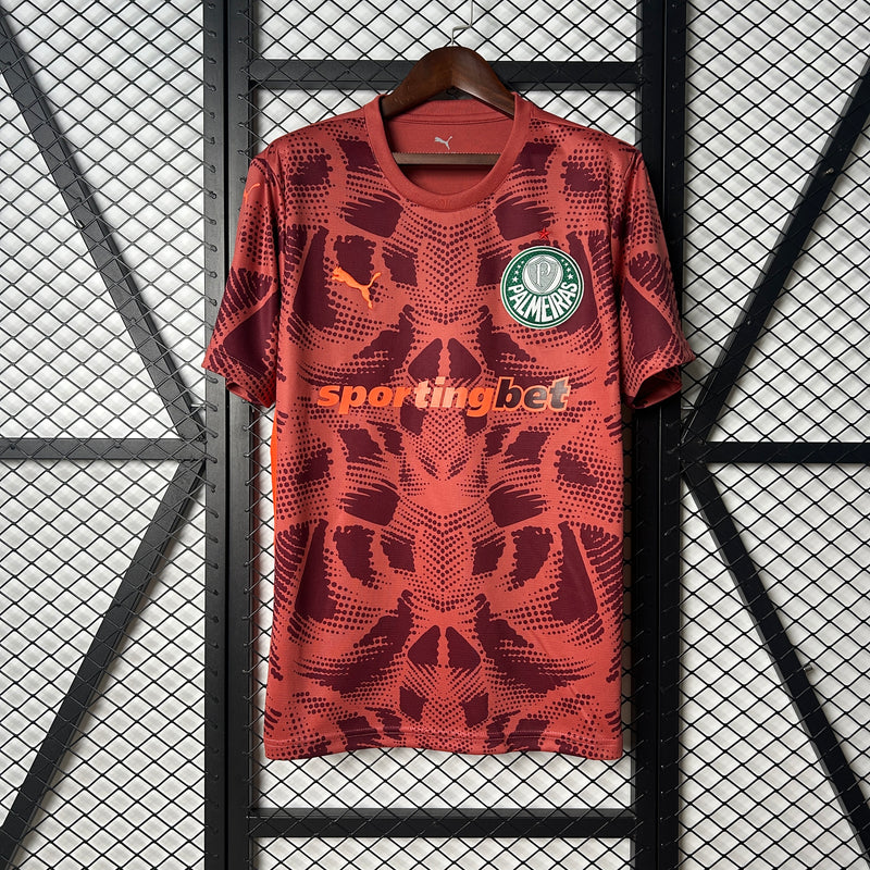 Camisa Palmeiras Goleiro 2025 Puma - Marrom