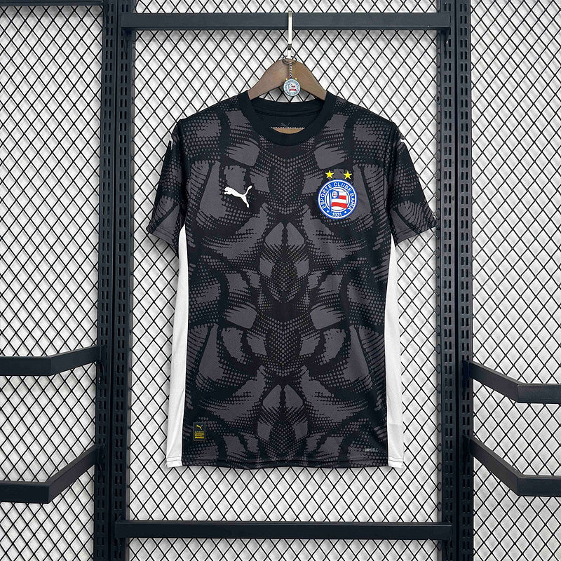 Camisa Bahia Goleiro 2025 Puma - Preta