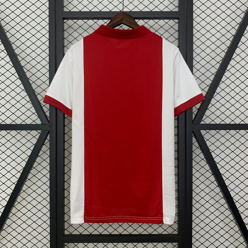 Camisa Ajax Edição Comemorativa 25/26 Adidas - Branca e Vermelha