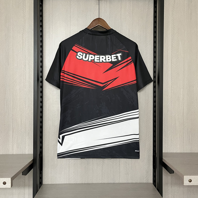Camisa São Paulo Goleiro 2025 New Balance - Preta