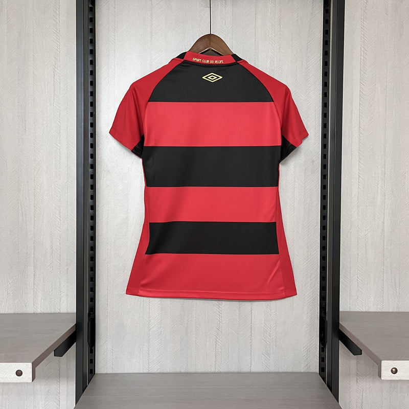 Camisa Sport Recife Feminina 2025 Umbro - Vermelha