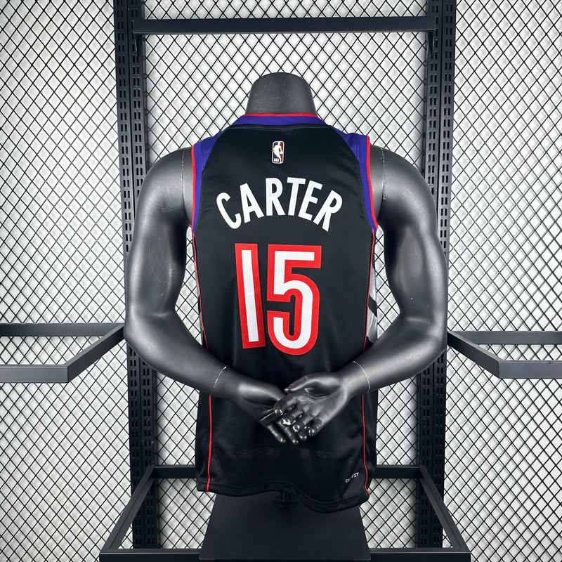 Regata Toronto Raptors Retrô 2025 Masculina - Roxa