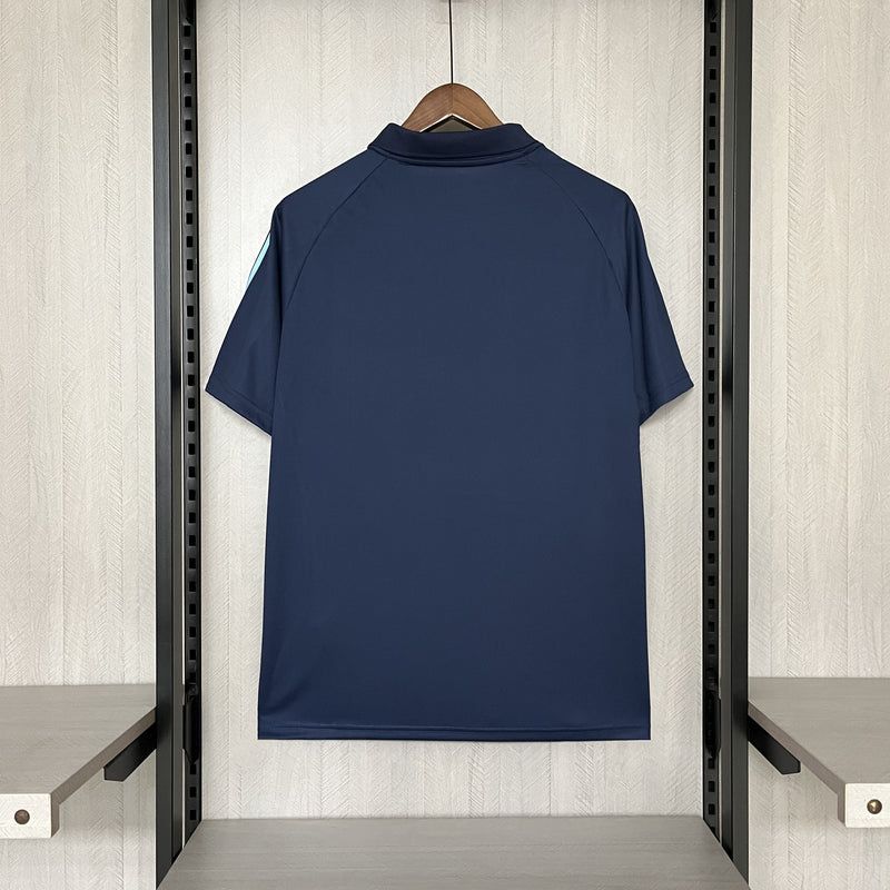 Camisa Flamengo Polo 2025 Adidas - Azul Escuro