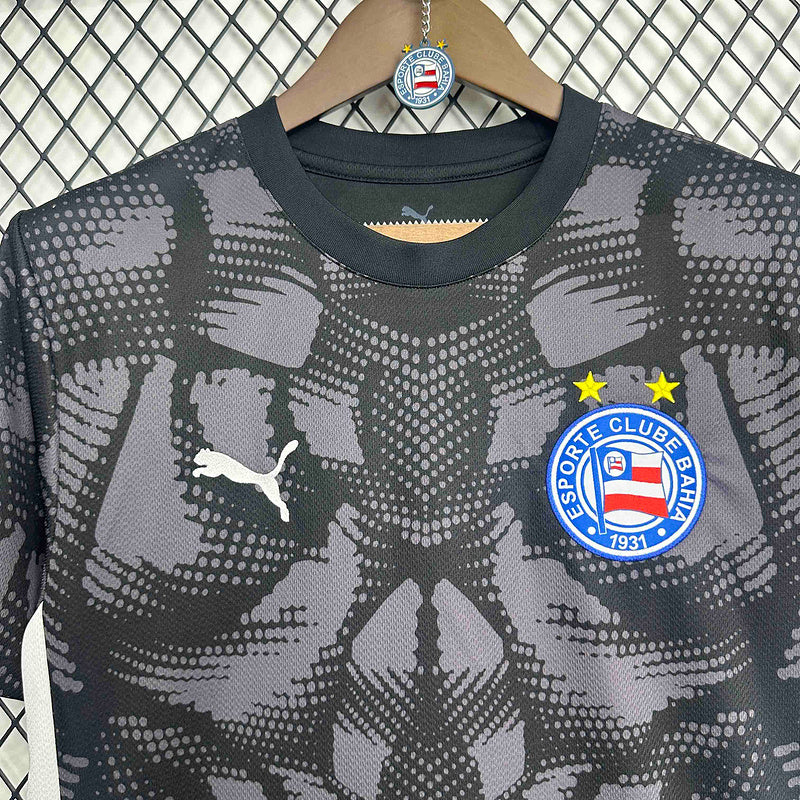 Camisa Bahia Goleiro 2025 Puma - Preta