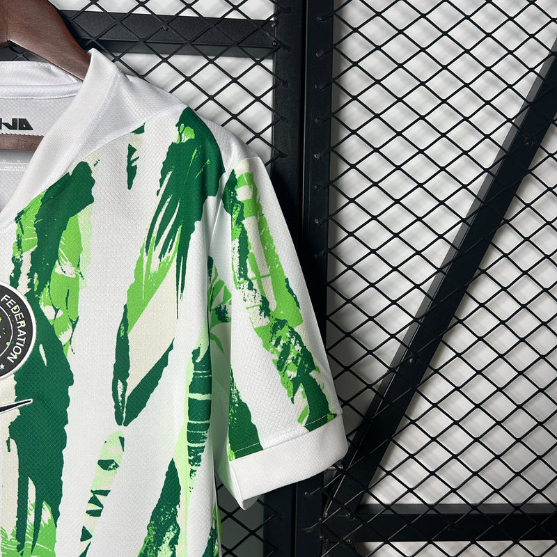 Camisa Seleção Nigéria 2025 Nike - Branca e Verde