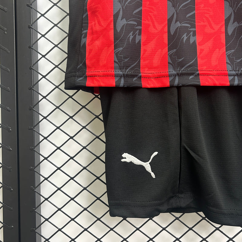 Kit Infantil Milan 25/26 Puma - Rubro Negro