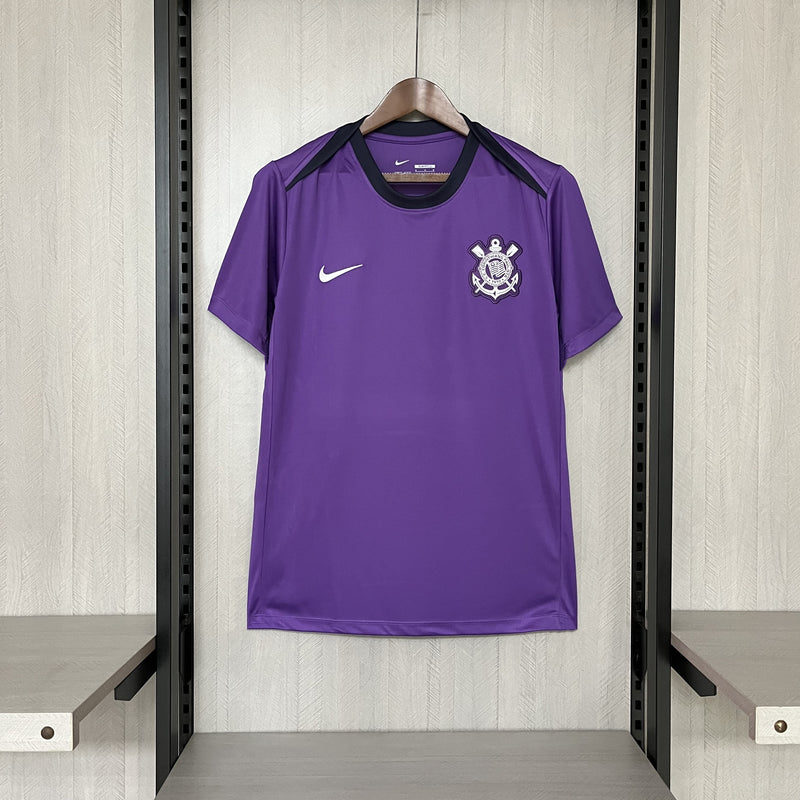 Camisa Corinthians Treino 2025 Nike - Roxa