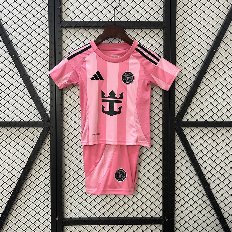 Kit Infantil Inter Miami 25/26 Adidas - Rosa