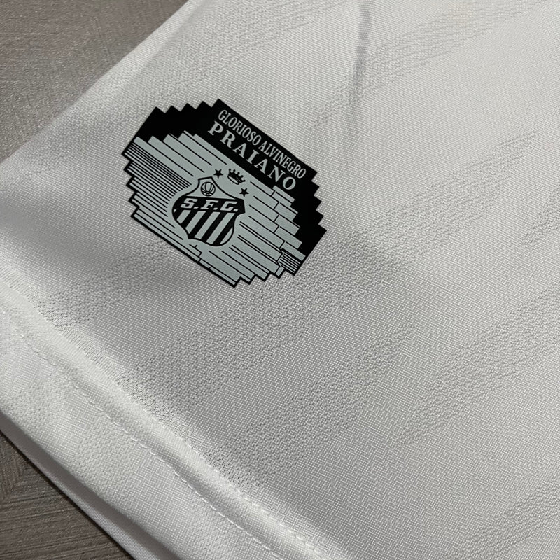 Camisa Santos Feminina 2025 Umbro - Branca