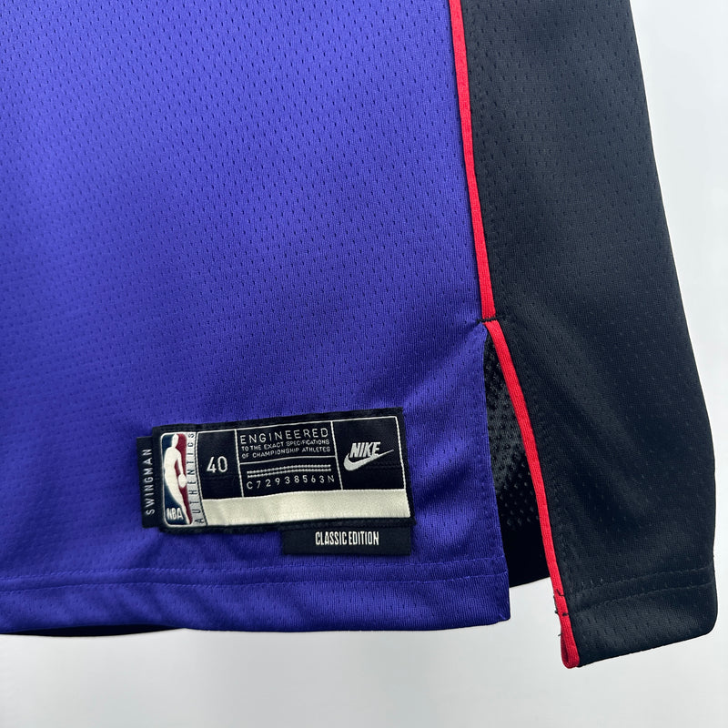 Regata Toronto Raptors Retrô 2025 Masculina - Roxa
