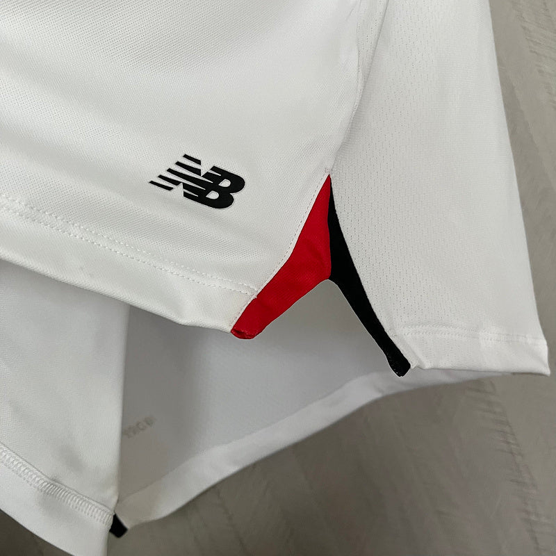 Camisa São Paulo Feminina 2025 New Balance - Branca