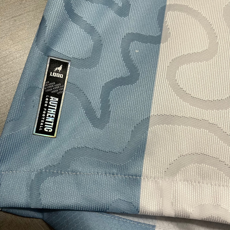 Camisa Paysandu 2025 Lobo - Branco e Azul
