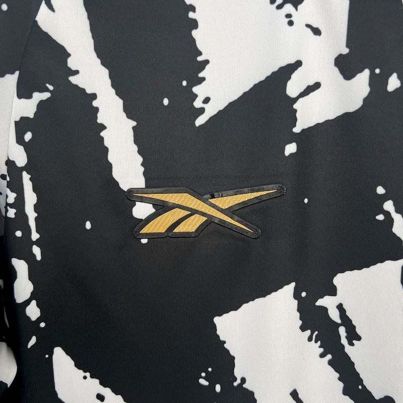 Camisa Botafogo 2025 Rebook - Preta e Branca