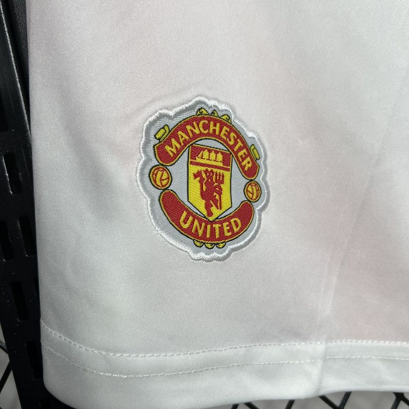 Short Manchester United 24/25 Adidas - Branco
