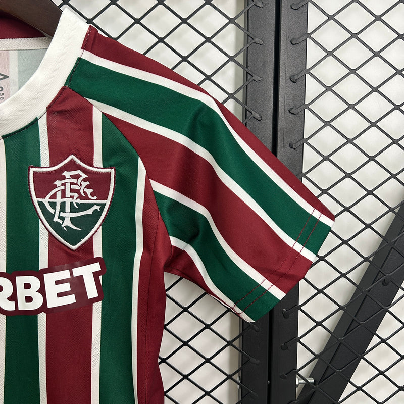 Kit Infantil Fluminense 25/26 Umbro - Tricolor