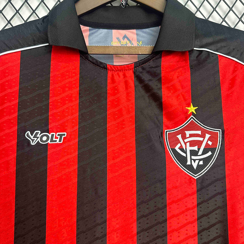 Camisa Vitória 2025 Volt - Rubro Negra