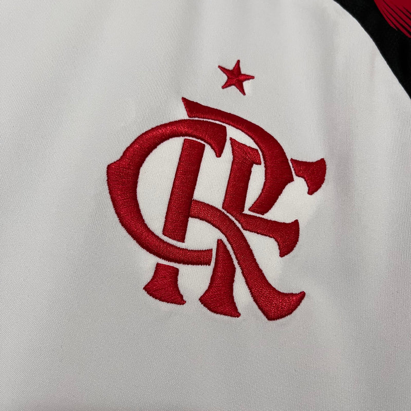 Camisa Flamengo [Com Patrocínio] 2025 Adidas - Branca