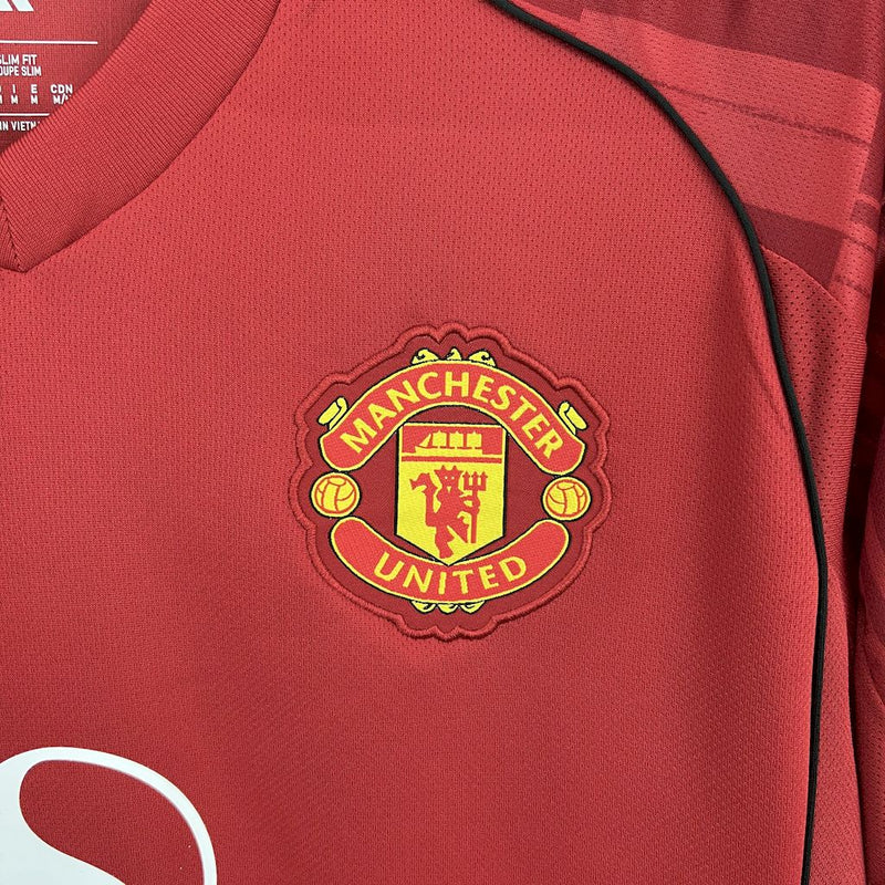 Camisa Manchester United 25/26 Adidas - Vermelha