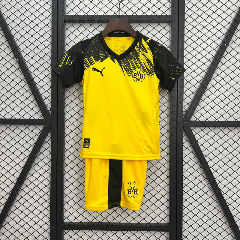 Kit Infantil Borussia Dortmund 25/26 Puma - Amarela