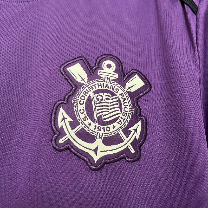 Camisa Corinthians Treino 2025 Nike - Roxa