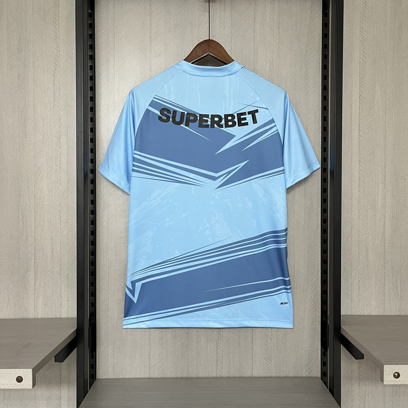 Camisa São Paulo Goleiro 2025 New Balance - Azul