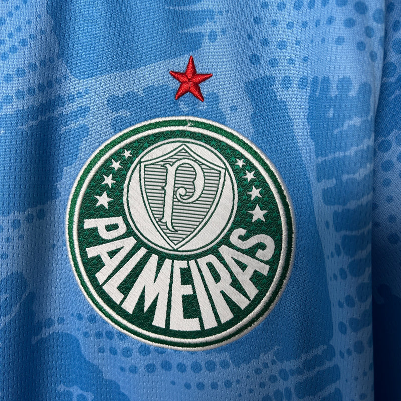 Camisa Palmeiras Goleiro 2025 Puma - Azul