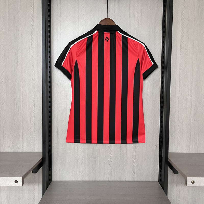 Camisa Vitória Feminina 2025 Volt - Rubro Negra