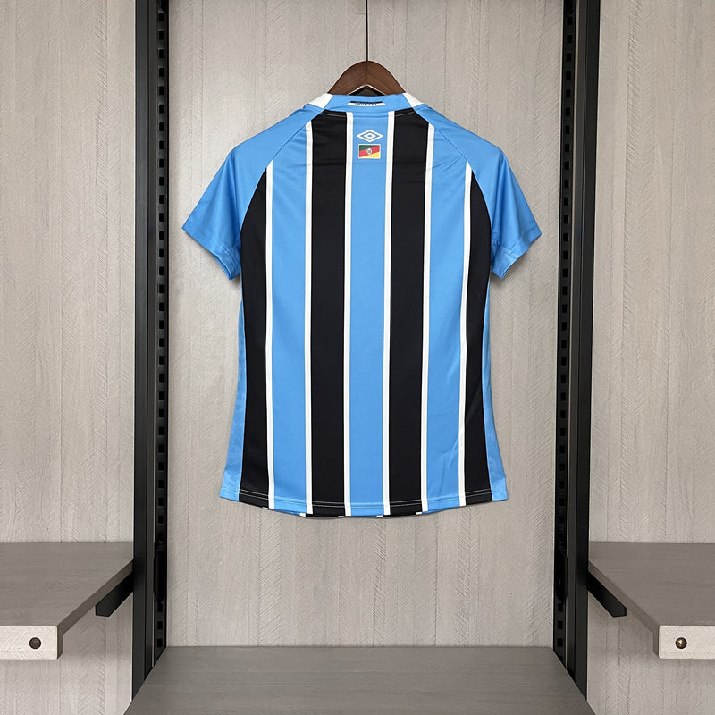 Camisa Grêmio Feminina 2025 Umbro - Azul