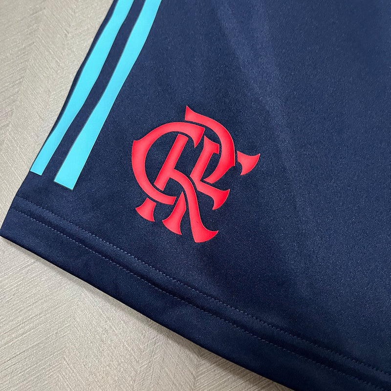 Short Flamengo Treino 2025 Adidas - Azul