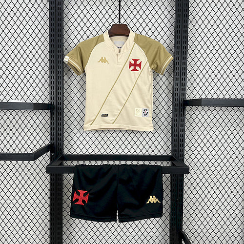 Kit Infantil Vasco da Gama 24/25 Kappa - Bege