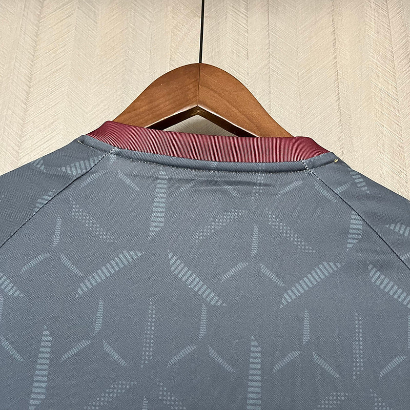 Camisa São Paulo Treino 2025 New Balance - Cinza